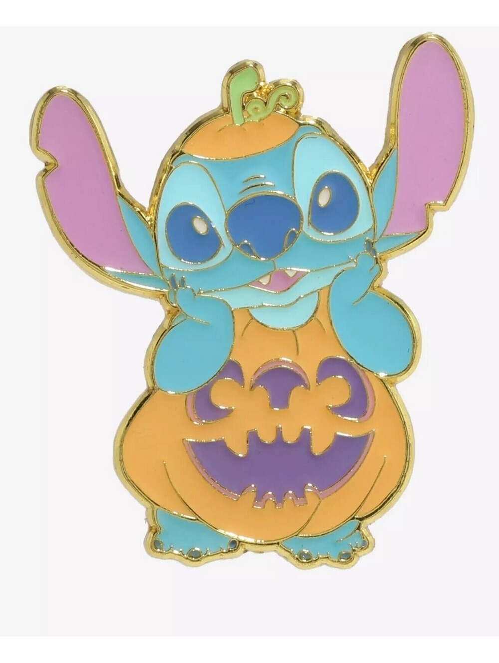 Loungefly Disney Lilo & Stitch Pumpkin Stitch Enamel Pin